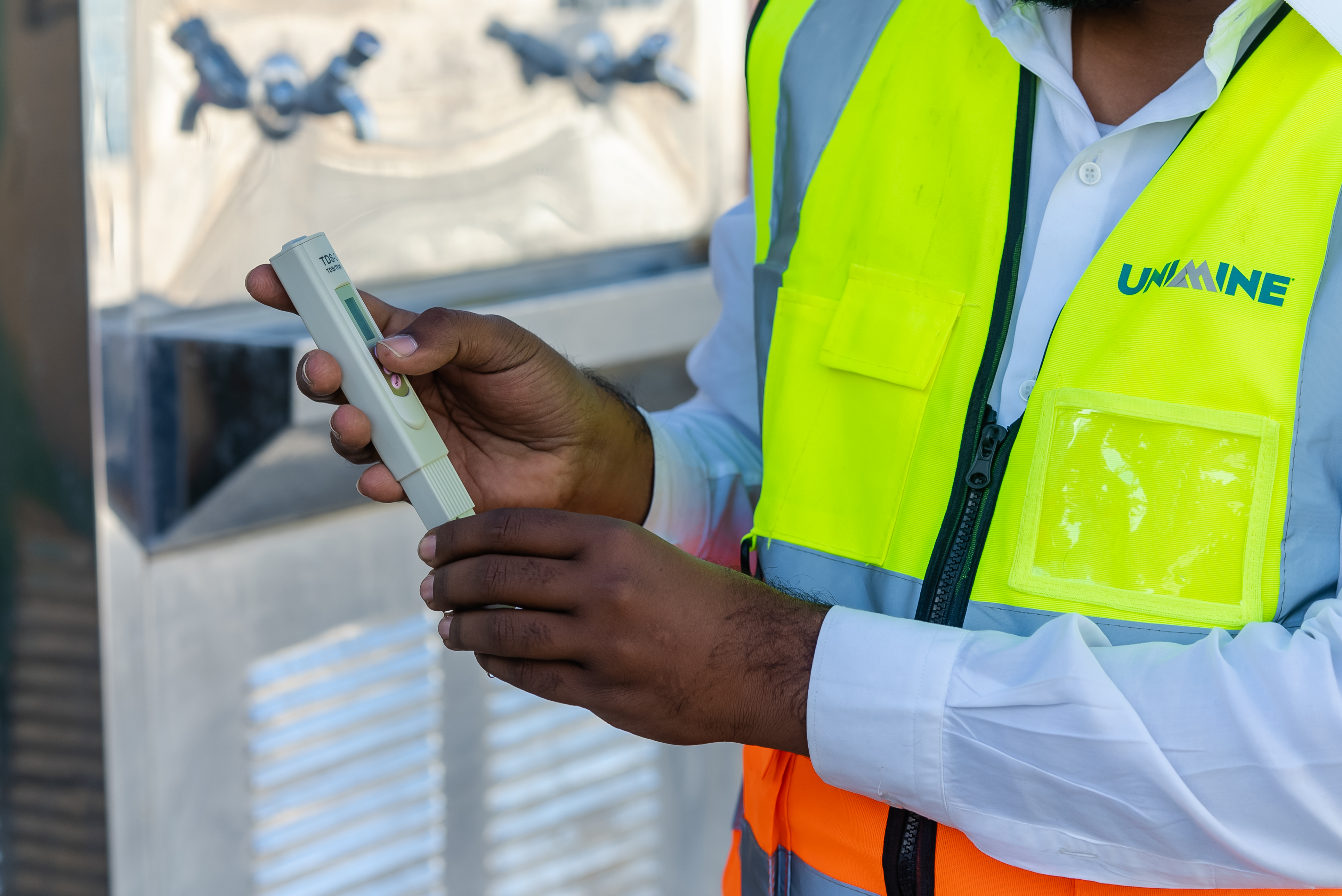 UNIMINE field water quality testing